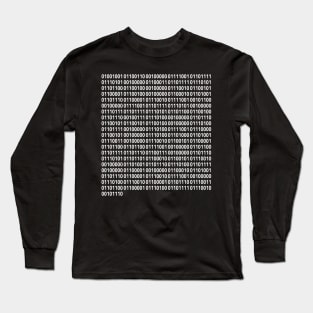 Binary Message Long Sleeve T-Shirt